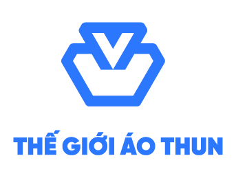 Logo Thế Giới Áo Thun màu xanh